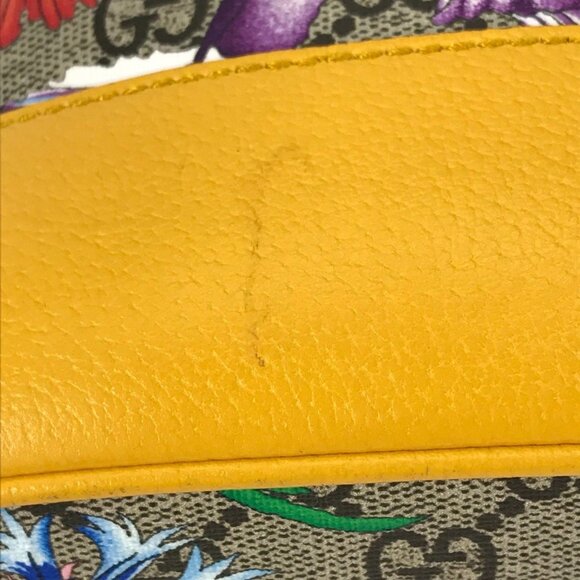 GUCCI Cream Canvas Shoulder Bag - Picture 7 of 16